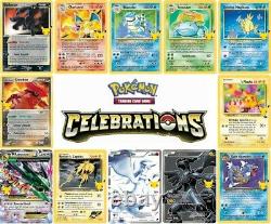 2021 Pokemon Celebrations Singles Choose Your Card! Many Available, All NM