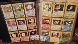 2500+ Pokemon Card Lot 3 Binders Holos Rares First Editions