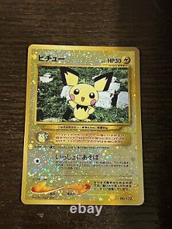 3set! NM Pokemon Card Neo Premium Set Japanese Charizard Pichu Entei Holo 1999