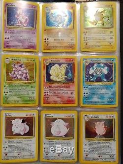 500+ NM/M pokemon card lot. Multiple rares/holos! Mostly base/jungle/gym