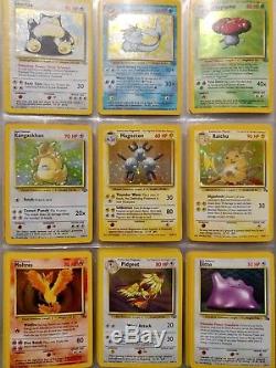 500+ NM/M pokemon card lot. Multiple rares/holos! Mostly base/jungle/gym