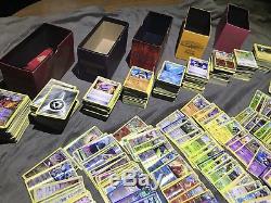 5000+ Pokemon Card Lot. Ex, Lvl X, Holo Rares, Rares Etc. Whole Collection NM