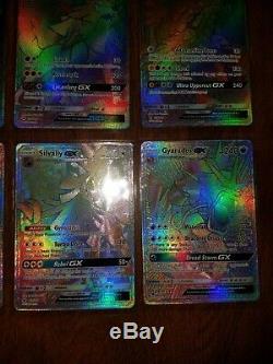 6 Pokemon Rainbow Rare Card Lot