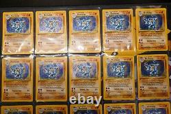 60x HP(1st edition) Pokemon MACHAMP Card BASE Set 8/102 Holo Rare Deck HeavyPlay