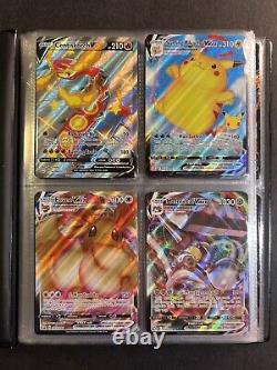 80 Pokemon card collection lot binder Vmax, V Full Art Ultra Rare Cards! NM/M