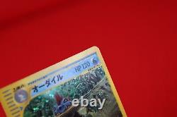 A- rankPokemon Card Feraligatr 112/128 Holo Rare! E series 1st ED Japan #6124