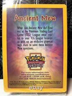 Ancient Mew Pokemon Promo Card Movie Holo Sealed Mint 2000 Rare black star