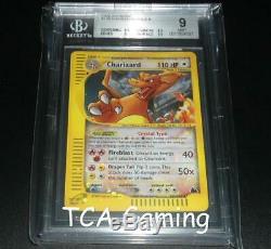 BGS 9 MINT Charizard 146/144 Skyridge Set Crystal HOLO RARE Pokemon Card