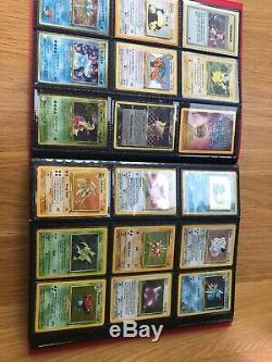 Base set Pokemon Cards Over 20 Rare Holos Including Charizard And Blastoise