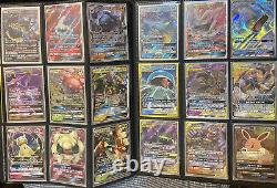 Binder Lot WOTC Rainbow Secret Rare Full Art Holo Shadowless Gold Pokemon Cards