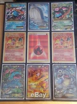 Binder of Pokemon Cards, Charizard, EX, Ultra, Hyper & Secret Rares