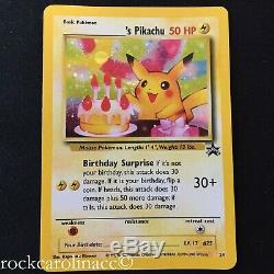 Birthday Pikachu HOLO RARE #24 (NM/M) Black Star PROMO Pokemon Cards