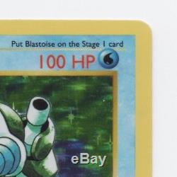 Blastoise 2/102 Shadowless Base Set (Holo Rare) Excellent Pokemon Card