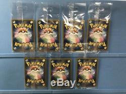 Boss Team Rocket Pikachu Promo Complete set Lot 7 Pokemon center card Japan Rare