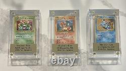 CD PROMO Charizard Blastoise Venusaur Set Japanese Pokemon Card