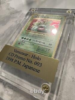 CD PROMO Charizard Blastoise Venusaur Set Japanese Pokemon Card