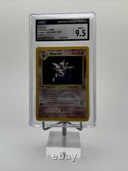 CGC 9.5 MINT+ Haunter 6/62 HOLO RARE Fossil Pokemon Card
