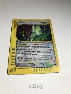 Celebi Ultra Rare Holo #145/144 Skyridge Pokemon Card