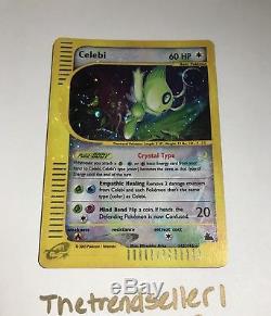 Celebi Ultra Rare Holo #145/144 Skyridge Pokemon Card