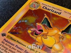 Charizard 1st Edition Base Set Shadowless 1999 Pokemon Card 4 / 102 Rare