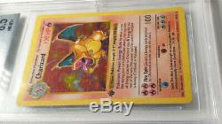 Charizard 4/102 Base Set 1st Edition BGS 8.5 Mint Holo Rare Pokemon Card
