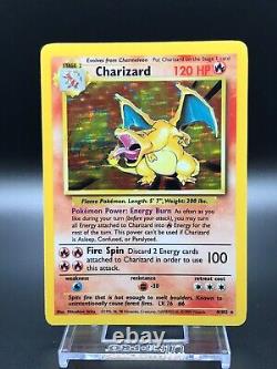 Charizard 4/102 Base Set Holo Rare Pokemon Card
