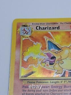 Charizard 4/102 Base Set Unlimited Rare 1999 Holo Foil Pokemon Card