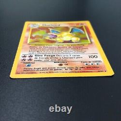 Charizard 4/102 Holo Rare Unlimited Card WOTC 1999 Pokémon Base Set Played