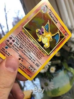 Charizard 4/102 NM Pokemon Base Set Rare Holo Pokemon Card