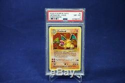 Charizard 4/102 Shadowless Base Set Holo Rare Pokemon Card PSA 8