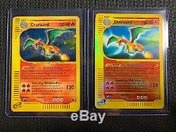 Charizard 6/165 And Charizard 40/165 Holo Rare Pokemon Cards Expedition Base Set