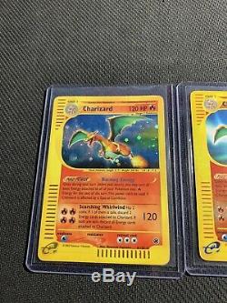 Charizard 6/165 And Charizard 40/165 Holo Rare Pokemon Cards Expedition Base Set