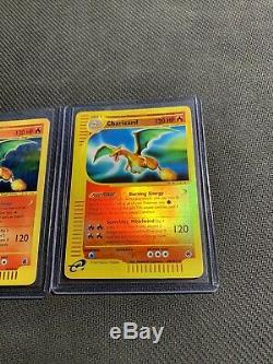 Charizard 6/165 And Charizard 40/165 Holo Rare Pokemon Cards Expedition Base Set