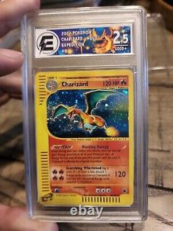 Charizard 6/165 Holo Rare Expedition Pokemon Card PSA 2