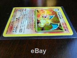 Charizard Base Set 4/102 Rare Holo 1999 Pokemon Card Near Mint