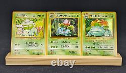 Charizard Blastoise Venusaur Base Set 3 Holo Pokemon Card Japanese 1996 TCG