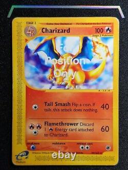 Charizard Expedition FPO For Position Only Test Sample Pokemon Card