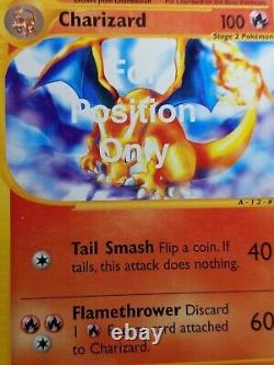 Charizard Expedition FPO For Position Only Test Sample Pokemon Card