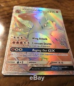 Charizard GX 150/147 Mint Rainbow Hyper Rare Burning Shadows Pokemon Card