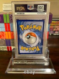 Charizard GX 150 Hyper Rare PSA 10 Burning Shadows CARD STAND INCLUDED