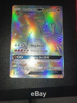 Charizard GX Hyper Rare Burning Shadows 150/147 Rainbow Rare NM Pokemon Card