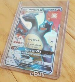 Charizard GX SV 49/SV94- Pokemon Hidden Fates Shiny Full Art Card