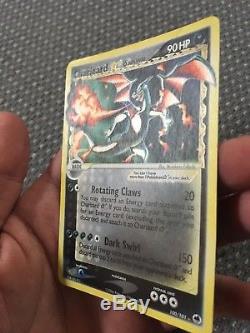 Charizard Gold Star 100/101 Dragon Frontiers Pokemon Card Played ULTRA RARE