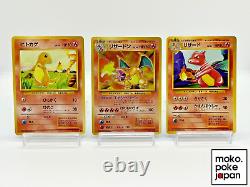 Charizard Holo Charmander Charmel Base Set Japanese Pokemon Card 1996