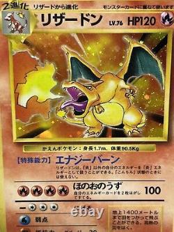 Charizard Holo Charmander Charmel Base Set Japanese Pokemon Card 1996