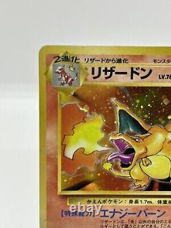 Charizard Holo Charmander Charmel Base Set Japanese Pokemon Card 1996