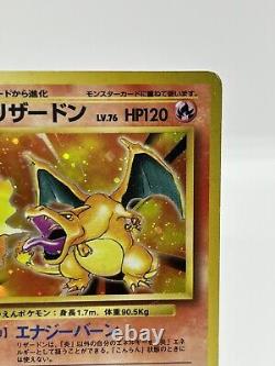 Charizard Holo Charmander Charmel Base Set Japanese Pokemon Card 1996