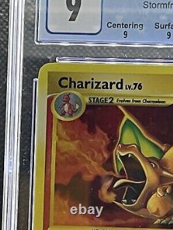 Charizard Holo Secret Rare 2008 Pokemon Card 103/100 Stormfront Set CGC 9