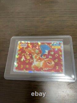 Charizard Topsun #6 1995 Pokemon Card Prism Rare Holo Kira 1st Edition Red
