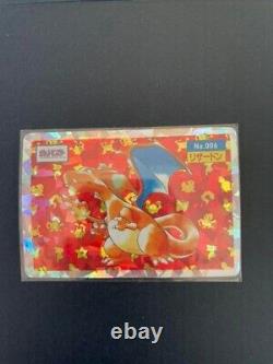 Charizard Topsun #6 1995 Pokemon Card Prism Rare Holo Kira 1st Edition Red